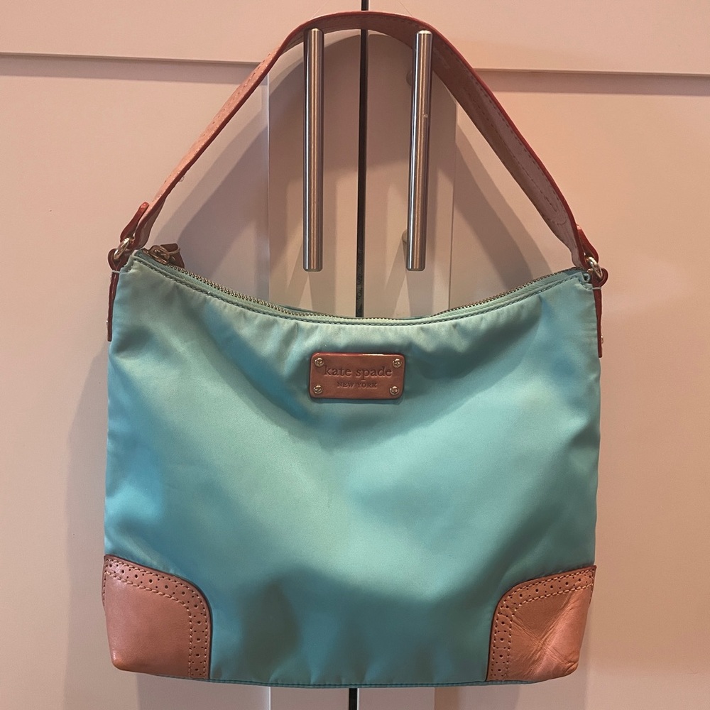 Kate spade baby blue hobo